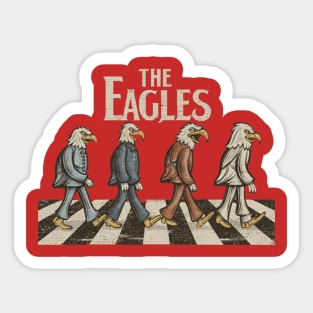 the eagles band retro Sticker